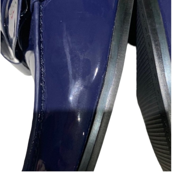 NEW | 1901 Navy Patent Leather Loafers with Bows 🎀🎀 - Picture 8 of 14